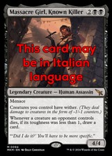 MTG MASSACRE GIRL KNOWN KILLER FOIL EXC FANCIULLA DEL MASSACRO ASSASSINA 94 MKM comprar usado  Enviando para Brazil