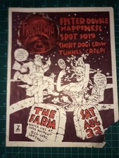 Frightwig Sister Double Happiness Spot 1019 Original Show Flyer @ The Farm S.F. comprar usado  Enviando para Brazil
