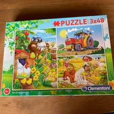 Clementoni kinderpuzzle bauern gebraucht kaufen  Mannheim