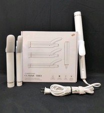 Kit de interruptores T3 Classic Trio Professional ferro de ondulação intercambiável branco #51125 comprar usado  Enviando para Brazil