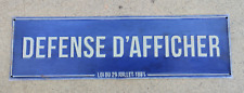 Plaque tôle défense d'occasion  Bailleul