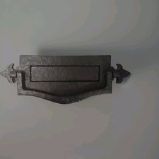 Black letterplate knocker for sale  NELSON