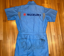 Macacão Vintage Motocicleta Suzuki Japão Mecânico Tsunagi Azul G comprar usado  Enviando para Brazil