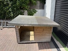 Wooden dog kennel for sale  LEVEN
