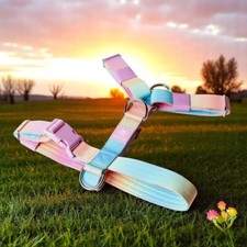 Rainbow dog harness for sale  WARRINGTON