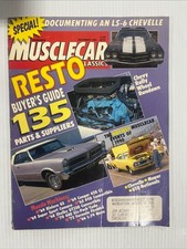 Musclecar classics magazine for sale  Burlington