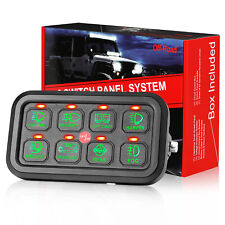 Painel interruptor 8 gangues liga-desliga LED painel interruptor de carro controle de circuito sistema caixa comprar usado  Enviando para Brazil
