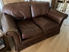 laura leather sofa for sale  BRADFORD-ON-AVON