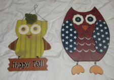 Pair owl wall for sale  Hutchinson