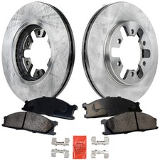 Kit de rotores e pastilhas de disco de freio dianteiro para 1990-1994 Nissan D21 RWD comprar usado  Enviando para Brazil