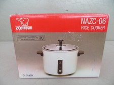 Panela a vapor Zojirushi arroz 3 xícaras modelo NAZC-06 vintage comprar usado  Enviando para Brazil