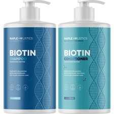 Juego de champú y acondicionador de biotina de volumen segunda mano  Embacar hacia Mexico