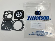 CONJUNTO DE DIAFRAGMA E JUNTA GENUÍNOS TILLOTSON DG-5HS/T PARA HUSQVARNA MAQUITA DOLM comprar usado  Enviando para Brazil