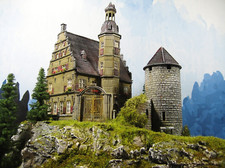 Diorama schloss burg gebraucht kaufen  Eberhardzell