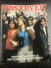 Observer magazine student for sale  LONDON