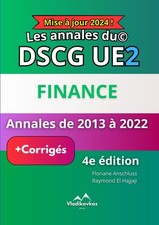 Annales dscg ue2 d'occasion  Lyon I