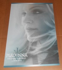 Madonna Poster Do Mundo afogado Promo Original 2001 33.5x22 comprar usado  Enviando para Brazil
