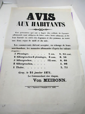 Rare affiche guerre d'occasion  Coulaines