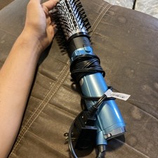 Escova de ar quente rotativa BaByliss PRO nano titânio azul BABNT178 testada comprar usado  Enviando para Brazil