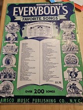 Everybodys favorite songs for sale  Lexington