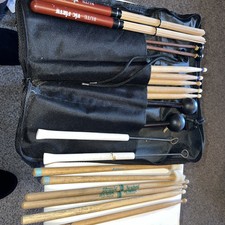 USADO Pacote de Baquetas Vic Firth com Bolsa de Bastão Zildjian  comprar usado  Enviando para Brazil