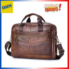 Sacoche homme cuir d'occasion  Villeurbanne