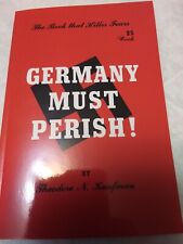 Germany must perish for sale  Ottumwa
