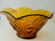 Vintage amber crinkle for sale  Lees Summit