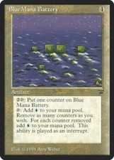 Bateria Blue Mana ~ Carro artefato MTG Magic UltimateMTG moderadamente jogado Legends comprar usado  Enviando para Brazil