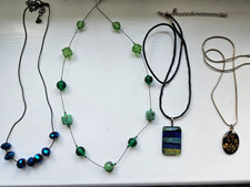 Necklaces jewellery pressed for sale  LAUNCESTON