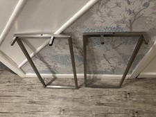 Chrome table legs for sale  ORPINGTON