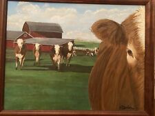 Painting original cows for sale  Dripping Springs