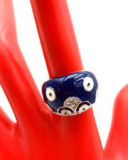 Anello bigiotteria smaltato usato  Caravaggio