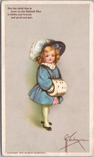1907 SWIFT'S ORGULHOS SOAP Cartão Postal Publicitário Menina/Artista WIEDERSEIM comprar usado  Enviando para Brazil