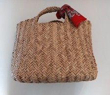 Korbtasche strohtasche basttas gebraucht kaufen  Neustadt b.Coburg
