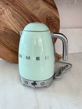 Używany, SMEG Czajnik elektryczny o zmiennej temperaturze, nieużywany, pastelowy zielony miętowy, 7 filiżanek na sprzedaż  Wysyłka do Poland