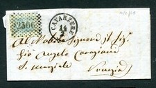 Lettera annullo lombardo usato  Remanzacco