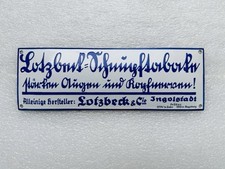 Emailschild lotzbeck schnupfta gebraucht kaufen  Schiffweiler
