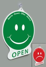 Cartello emoticon open usato  Acate