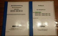 Ersatzteilliste bedienungsanle gebraucht kaufen  Deutschland