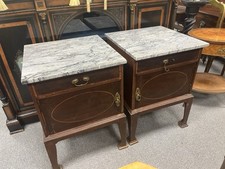 Pair edwardian mahogany for sale  HIGH WYCOMBE