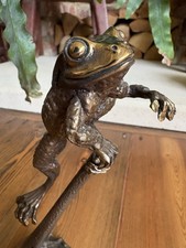 Solid bronze frog for sale  TROWBRIDGE