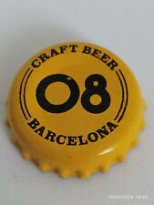 SPAIN cerveza artesanal BIRRA 08 Craft  Beer.  biere. Pivo. CROWN CAP BOTTLE CAP comprar usado  Enviando para Brazil