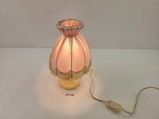 Nachttischlampe stoff fransen gebraucht kaufen  Burgstädt