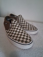 Vans green checkerboard for sale  AMMANFORD