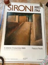 Sironi poster manifesto usato  Italia