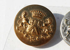 Rare bouton uniforme d'occasion  Rouen-