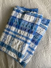 Vintage tablecloth blue for sale  AYLESBURY
