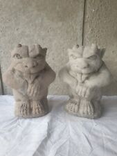 Pair gargoyle ornaments for sale  LONDON