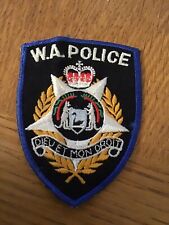 Australian police patches for sale  ILFORD